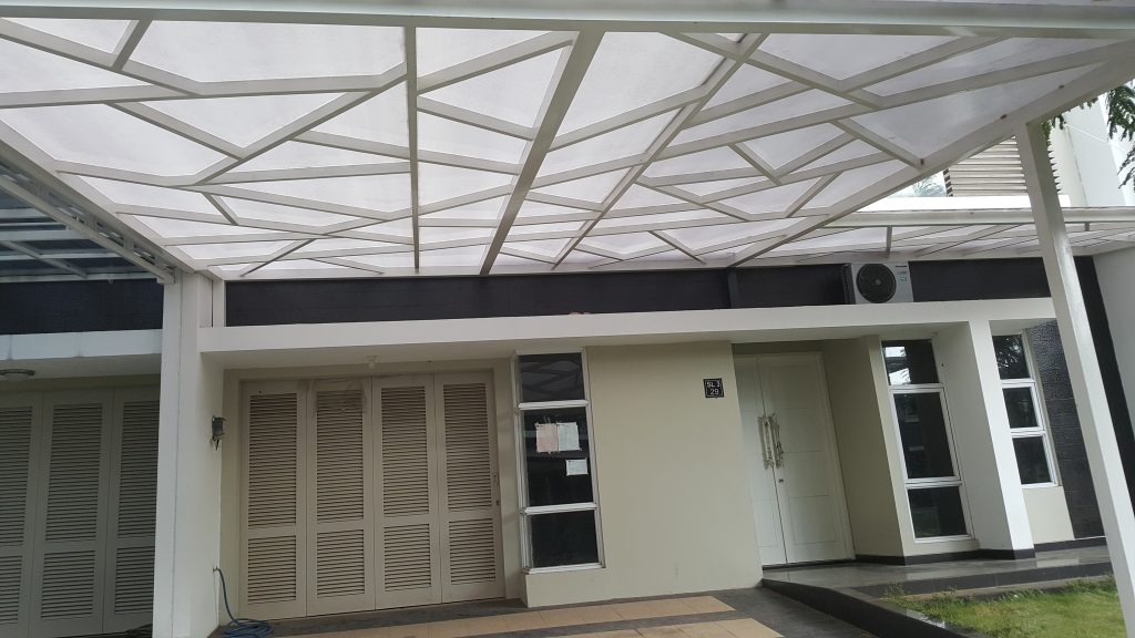 Kanopi Alderon Transparan