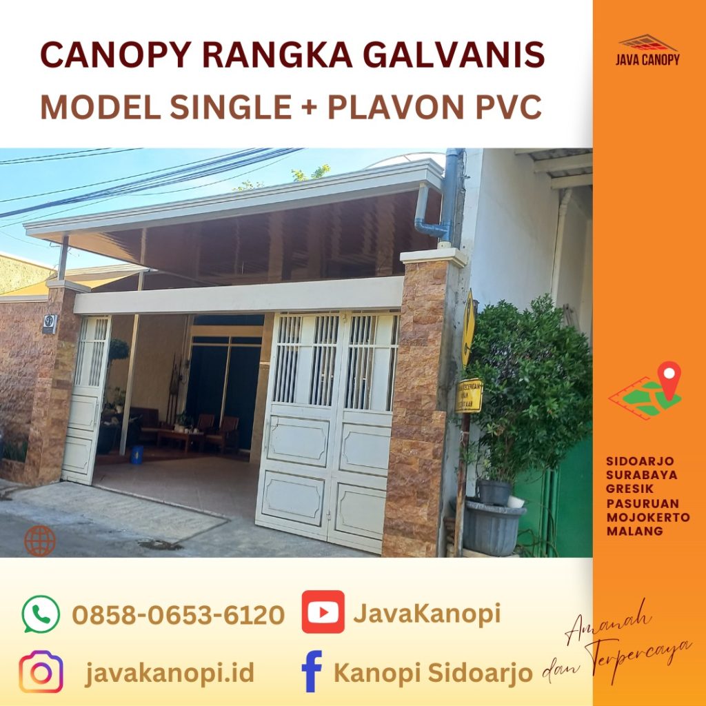 Kanopi Tempel Dinding