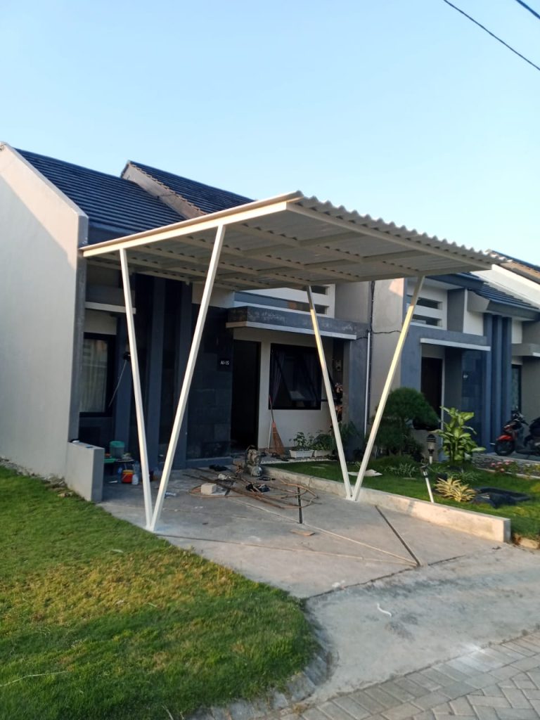 Kanopi Carport Minimalis Modern