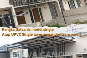 Kanopi Minimalis Modern Sidoarjo JAVA CANOPY 0858-0653-6120