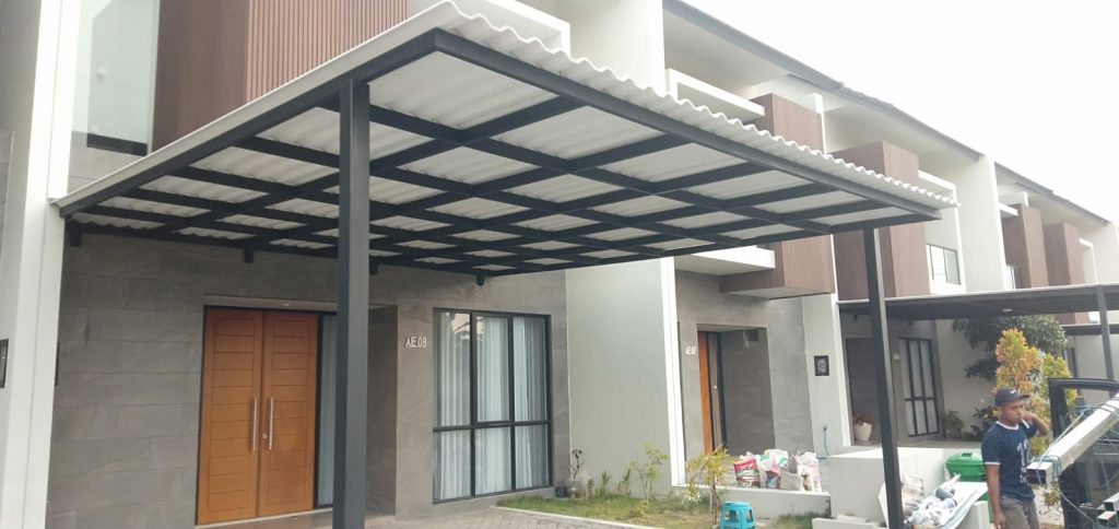 Kanopi Minimalis Industrial