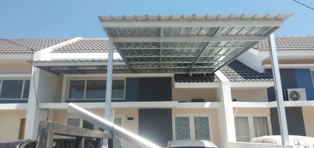 Kanopi Minimalis Ruko Sidoarjo